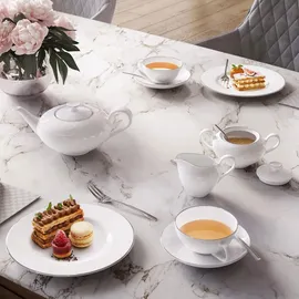 Villeroy & Boch Anmut Platinum No.1 Tellerset 18-tlg. weiß