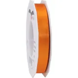 PRÄSENT C.E. Pattberg Satin orange, 25 m Satinband zum Einpacken von Geschenken, 15 mm Breite, Geschenkband zum Dekorieren & Basteln, Dekoband, Anlass