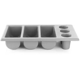 HENDI Besteckbehälter, schwarz, 530x325x(h)105mm - Hendi