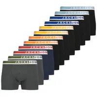 Jack & Jones Trunk JACKARIM SOLID TRUNKS 12 PACK (Packung, 12-St) bunt XXL