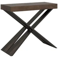 Itamoby Ausziehbare Konsole 90x40/300 cm Diago Premium Walnuss Anthrazit