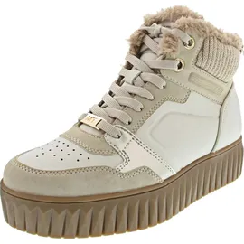 Marco Tozzi Damen Sneaker, Cream Comb, 38 EU