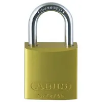 ABUS Aluminium-Vorhangschloss 72/40, gelb, 43603