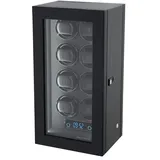 PAUL DESIGN - UHRENBEWEGER GENTLEMAN 8 - black apricot / für 8 Uhren