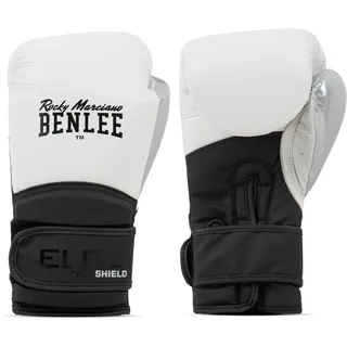 BENLEE Rocky Marciano Benlee Brampton Kunstleder-boxhandschuhe - Black / White / Silver - 14 oz