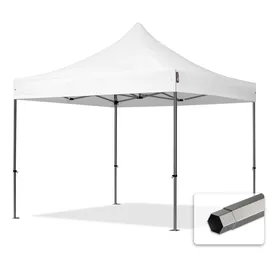 TOOLPORT Faltpavillon 3 x 3 m Weiß