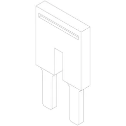 BOSCH Ersatzteil TTNR: 87185895380 Brücke (2x) 87185895380