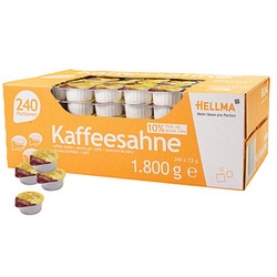 HELLMA Kaffeesahne 10 % 240x 7,5 g