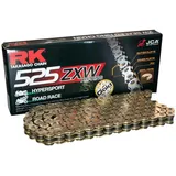 RK 525ZXW Kette Gold/Black 114 Links Motorradkette