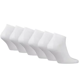 Levi's Sneakersocken 6 Paar Weiß 39-42