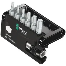 WERA Bit-Check 7 Hex-Plus 1, 7-teilig