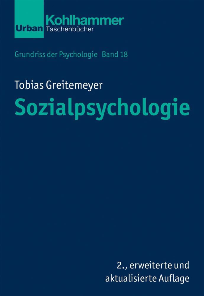 Sozialpsychologie - Tobias Greitemeyer  Kartoniert (TB)