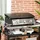 Outsunny Gasgrill Tischgrill schwarz