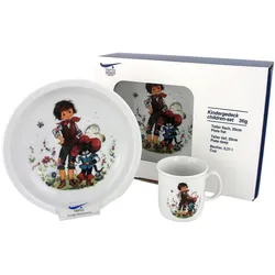 Triptis DER GESTIEFELTE KATER Kindergedeck 3-teilig Kinderporzellan