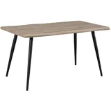 Hti-Living Alrik 80 x 76 cm schwarz