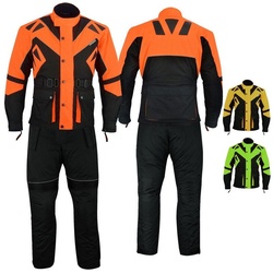 German Wear Motorradkombi GW300K 2-teiler Motorradkombi Motorradjacke & Motorradhose orange 60/4XL