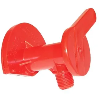 Rolly Toys Ablaufhahn für Güllefass rot