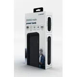 Gembird Powerbank 20000 mAh USB schwarz