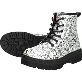 SKECHERS Gravlen Hi Doodle Down Stiefelette Schwarz 30