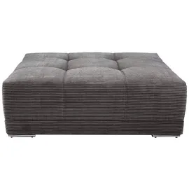 Jockenhöfer Hocker Moldau XXL 120 x 39 x 120 cm Grau
