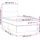 vidaXL Boxspringbett 100 x 200 cm Hellgrau