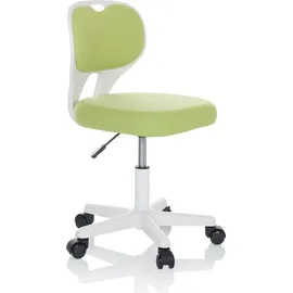 HJH Office KIDDY TOP W Stoff Drehstuhl, mitwachsend, Grün,