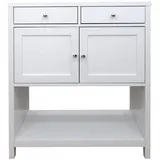 Hti-Living Hayet Konsolentisch 80 x 90 x 35 cm weiß
