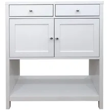 Hti-Living Hayet Konsolentisch 80 x 90 x 35 cm weiß
