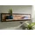 Massivmoebel24 Wandregal 120 x 22 x 24 cm Wildeiche natur geölt Beige
