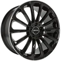 GMP Stellar 9x21 ET45 5x120 72,6, black diamond lip