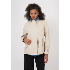 Freshlions Trenchcoat FRESHLIONS "Zelda", Damen, Gr. S, beige, 100% Baumwolle, unifarben, normal, Mäntel, mit stilvollem Reverskragen