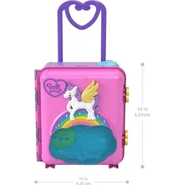 Mattel Polly Pocket Urlaub im Rollkoffer Spielset