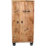 SIT Möbel SIT Garderobenschrank 90x45x190 beige