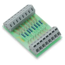 Wago 289-114 Bauteilmodul mit Widerstand, mit 8 Stück, Widerstand 2K7 289114