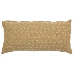 byRoom Kissen mit Harlekin Muster, 70 x 35cm, gelb