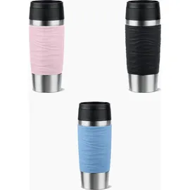 Emsa Travel Mug Waves schwarz 0,36 l