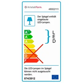 JOKEY LED-Lichtspiegel »Sirius«, I«, silberfarben