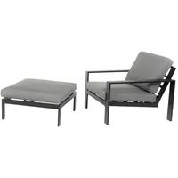 Home Deluxe Sitzgruppe Rio S grau