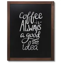 Showdown® Displays Kreidetafel 70 x 90 cm Braun