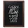 Showdown® Displays Kreidetafel 70 x 90 cm Braun