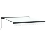 vidaXL Einziehbare Markise 300 x 250 cm weiß