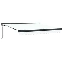 vidaXL Einziehbare Markise 300 x 250 cm weiß