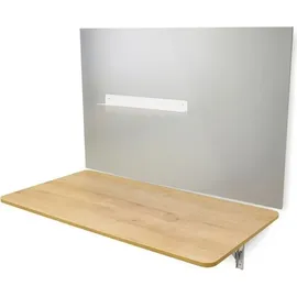 Rocada Homeoffice-Klapptisch BxTxH 115x33cm Platte Melamin eiche