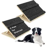 Okydoky Klappbare Hundetreppe Mit Block 40cm 2Packs für kleine/mittlere Hunde&Katzen
