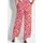 GOLDNER Druckhose Schlupfhose rot/weiß 38