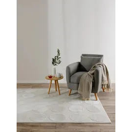 benuta Teppich, Creme, Kunststoff, Rechteckig, 200x300 cm, pflegeleicht, Teppiche & Böden, Teppiche