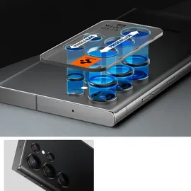 SPIGEN Glass EZ Fit Optik Pro 2 Pack black Samsung Galaxy S23 Ultra