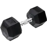 ORANGE GYM Hex Hantel 20 kg schwarz / orange