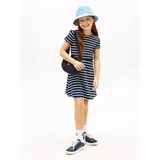 Tommy Hilfiger Skaterkleid TOMMY HILFIGER "ESSENTIAL PUNTO SKATER DRESS SS", Mädchen, Gr.