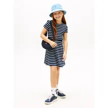 Tommy Hilfiger Skaterkleid TOMMY HILFIGER "ESSENTIAL PUNTO SKATER DRESS SS", Mädchen, Gr.